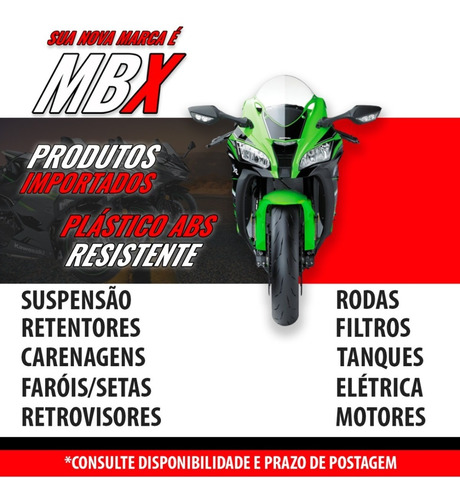 Par Acabamento Pisca Farol Carenagem Xj6 N 2009 2010 2011