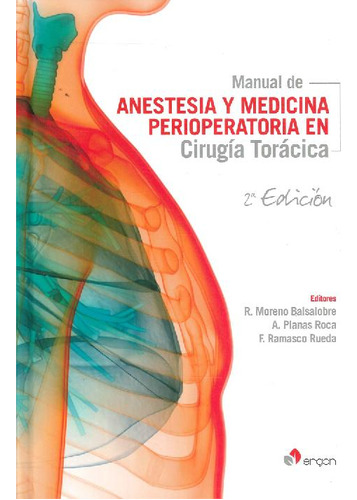 Libro Anestesia Y Medicina Perioperatoria En Cirugía Torácic