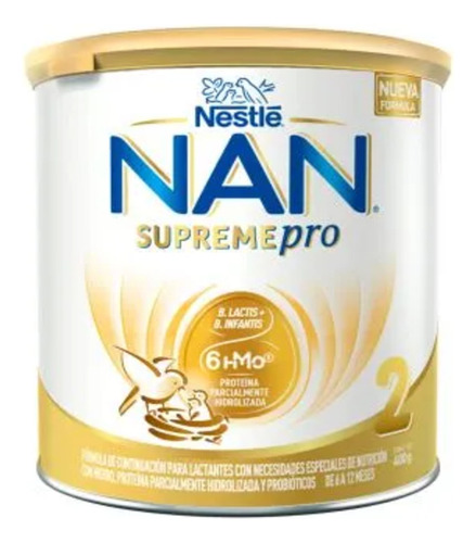 Nestlé Nan Supreme Pro En Polvo 400g Sin Sabor
