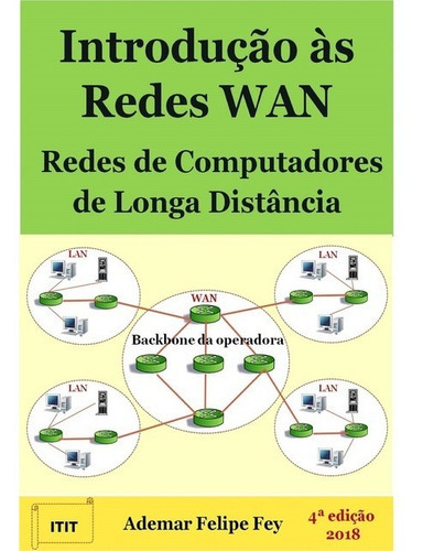 Introdução Às Redes Wan: Redes De Computadores De Longa Distância, De Ademar Felipe Fey. Série Não Aplicável, Vol. 1. Editora Clube De Autores, Capa Mole, Edição 4 Em Português, 2018