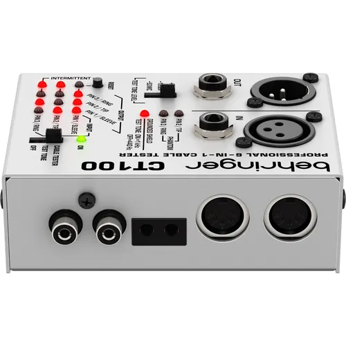 Tester De Cables Behringer Cable Tester Ct100