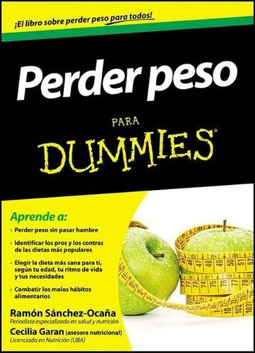 Perder Peso Para Dummies / Sánchez - Ocaña / Envios Latiaana