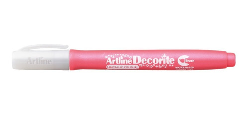 Marcador Artline Decorite Pincel Colores Metalizados