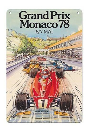 Pacifica Island Art Grand Prix Monaco 1978 - Fórmula Uno F1 