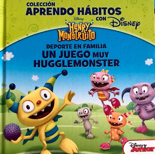 Libro Infantil Aprendo Hábitos Con Disney. Henry Monstruito