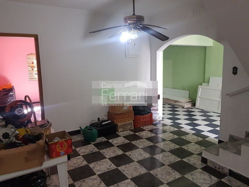 Sobrado Com 5 Dormitórios 1 Suite 3 Salas 4 Banheiros E Churrasqueira Quintal E Varanda - Cf26392