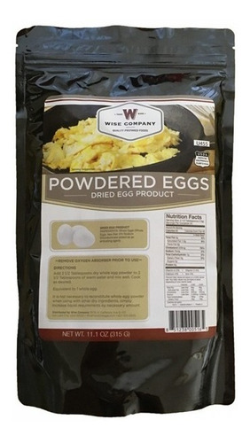 Wise Eggs Huevos Liofilizados En Polvo Proteina 24 Servicios