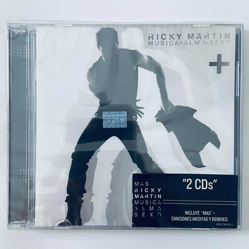 Ricky Martin - Musica + Alma + Sexo Cd Nuevo Sellado Doble