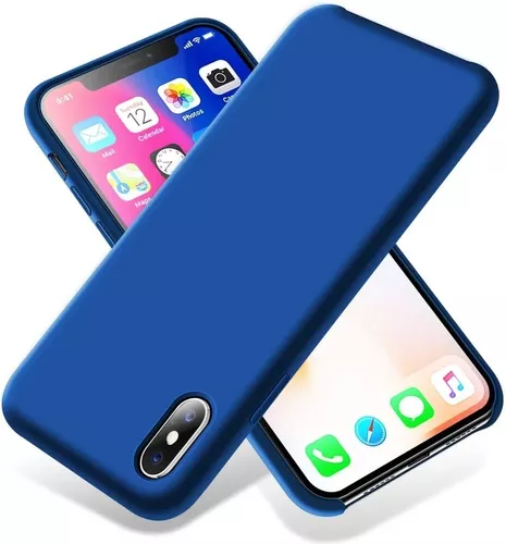 Carcasa Silicona compatible iphone XS Colores