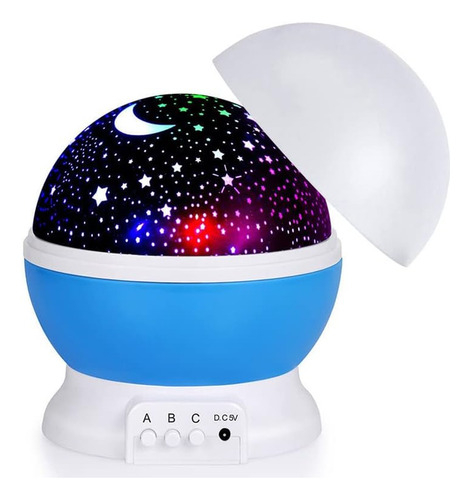 Proyector De Galaxia De Noche Estrellada, Rotación De 360 Gr