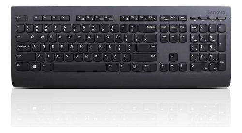 Kit Teclado Y Mouse Inalámbrico Lenovo 4x30h56831 Negro