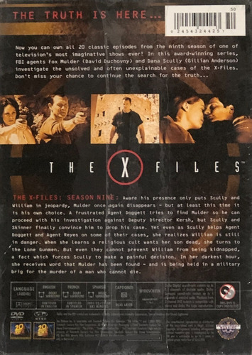 Imagen 2 de 2 de X Files - Temporada 9 - Sellado - Zona 1