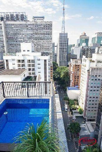 Imagem 10 de 30 de Cobertura Dupl,ex De Altíssimo Padrão Nos Jardins - Co0032