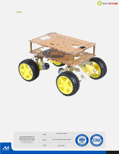 Kit Carcasa Para Carro Con Motores Y Ruedas