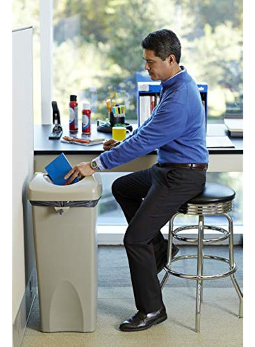 Rubbermaid Commercial Products Untouchable Basura/reciclaje