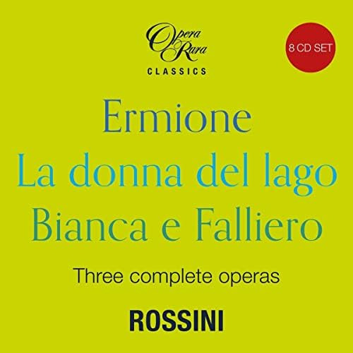 Cd: Rossini In 1819 - Three Complete Operas (ermione La Donn