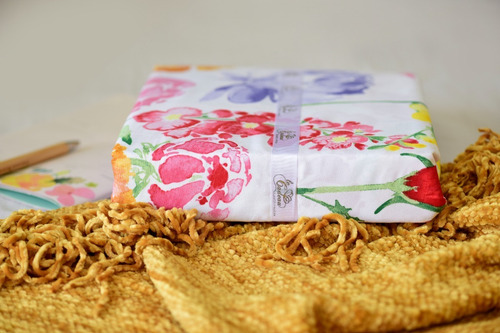 Imagen 3 de 7 de Sábanas Estampadas A. - Micro Cotton Touch 1500 Hilos - Twin