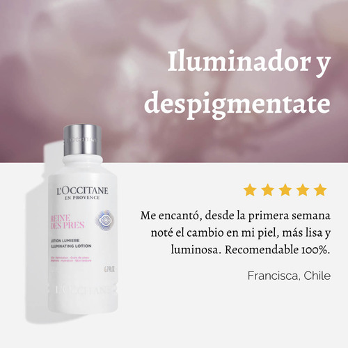 Tónico Iluminador Despigmentante 200 Ml L'occitane