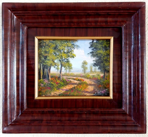 Pintura Al Óleo Sobre Masonite (Usado)