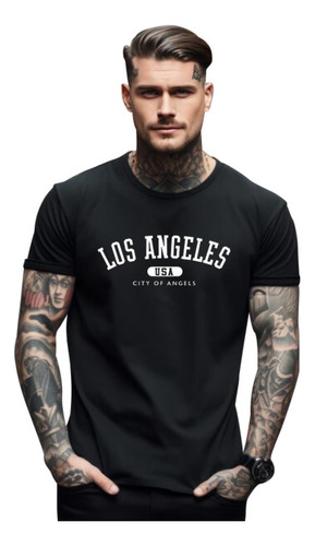Playera M07 Casual Deportiva Moda Estampada 100% Algodón Sig