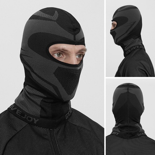 Set De Gorro Térmico De Motociclismo Para Hombre Y Mujer