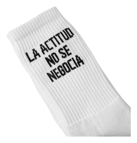 Media Urbana Actitud Blanca Blanco De Puntos Único