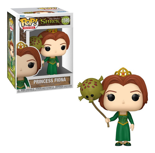Funko Pop Filmes Shrek Fiona Com Balão De Sapo 1595