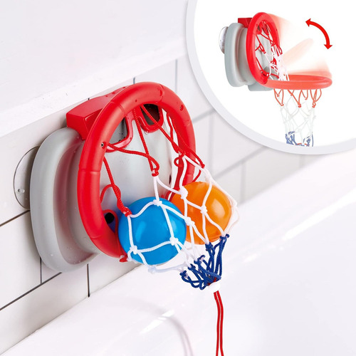 Juego Baño Basketball Hape Elefante Bebes Mvd Kids Color Gris