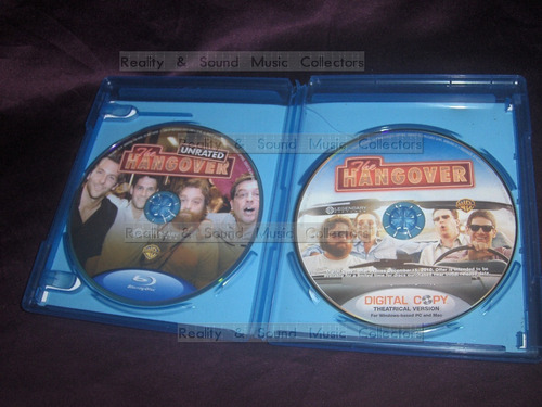 The Hangover Pelicula Blu Ray Que Paso Ayer De Coleccion (Usado)