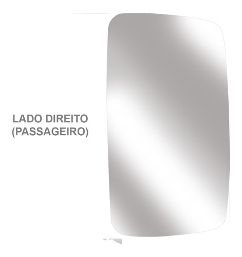Imagem 2 de 4 de Lente Espelho Retrovisor Sprinter Lado Direito Até 2012