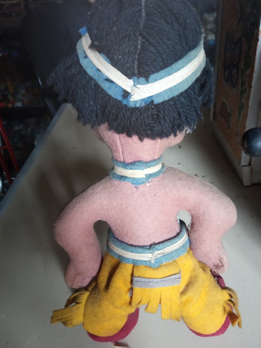Antiguo Muñeco Charona Original De La Época Deco Colección (Usado)