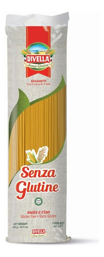 Fideos Divella Spaghetti Sin Gluten 400g 100% Italiano