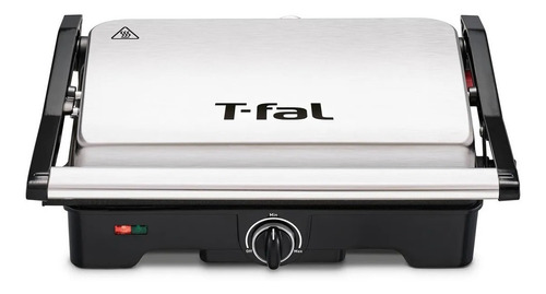 Imagen 1 de 6 de Parrilla T-fal Panini Doble Placa Antiadhente 1100w Sandwich