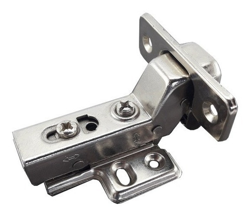 Bisagra Curva Eurometal De 35 Mm Con Freno Pack 2