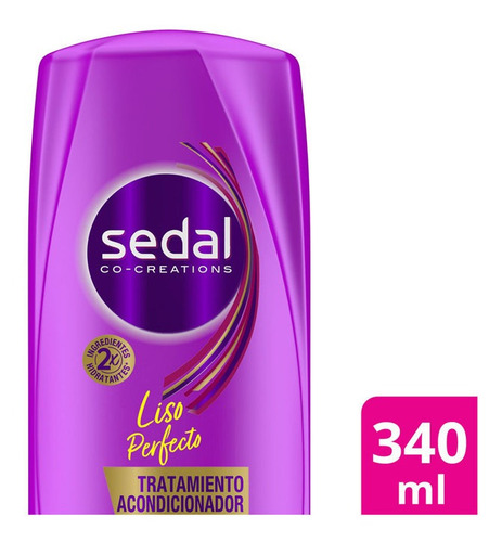 Acondicionador Sedal Liso Perfecto Hidratante X 340 Ml