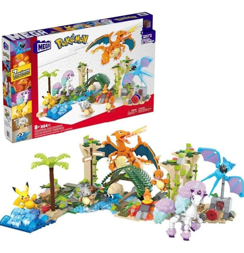 Mega Pokemon Descubrimientos De Pokemon - Juego De 872 Pcs