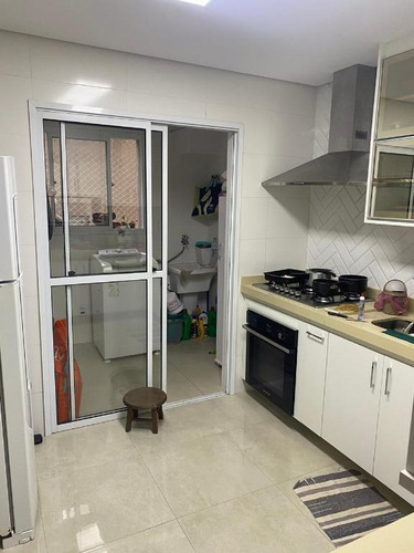 Imagem 9 de 12 de Apartamento Com 110 M² Sendo 3 Suítes, 2 Vagas, Lazer À Venda Por R$ 742.000 - Campestre - Santo André/sp - Ap2524