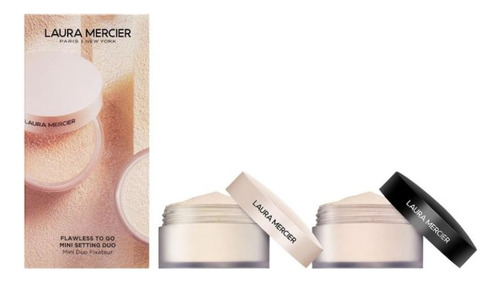 Laura Mercier 2 Minis Polvo Translucent  Y Ultra Blur