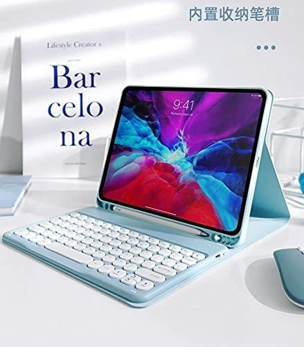 Caja De Teclado Para iPad Air 5 2022/air 4 2020,iPad Zwfcn