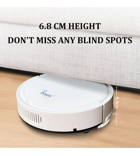 Mini Robot De Barrido Inteligente Que Barre, Trapea Y Aspira