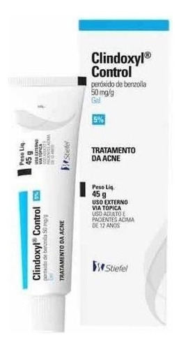 Clindoxyl Control 5% Gel Dermatológico Megalabs 45g