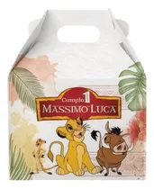 Comprar 30 Cajas Dulceros Chicos Simba Timón Y Pumba Rey León Bolo