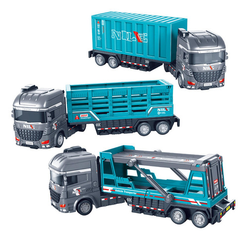 Set De Vehículos De Construcción Creativos Para Camión