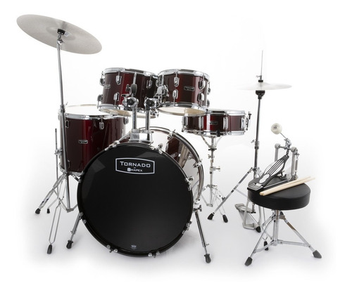 Batería Mapex Tornado 5 Cuerpos