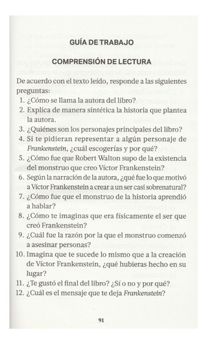 Frankenstein Mary W Shelley B