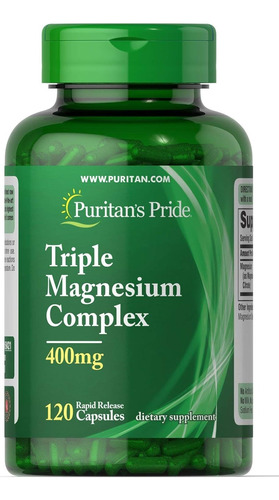 Complejo Triple Magnesio 400 Mg