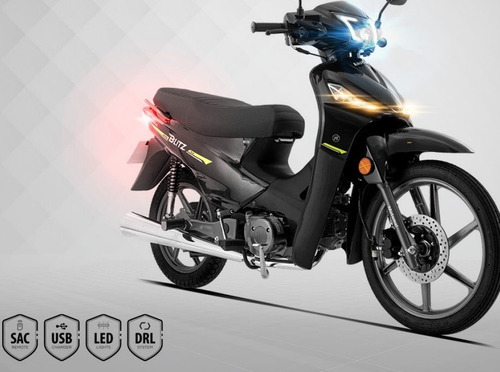 Imagen 3 de 18 de Moto 110 Motomel Blitz Plus 110 Nuevo Lanzamiento 2023