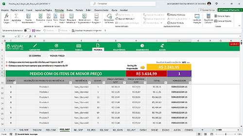 Planilha De Cotação De Preços Completa Em Excel 6.2