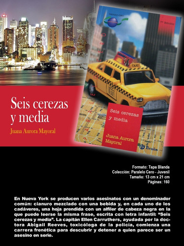 Libro. Seis Cerezas Y Media - Paralelo Cero