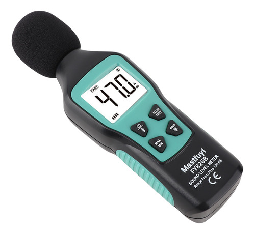 Medidor De Sonido Noise Tester, Monitoreo En Tiempo Real, Po